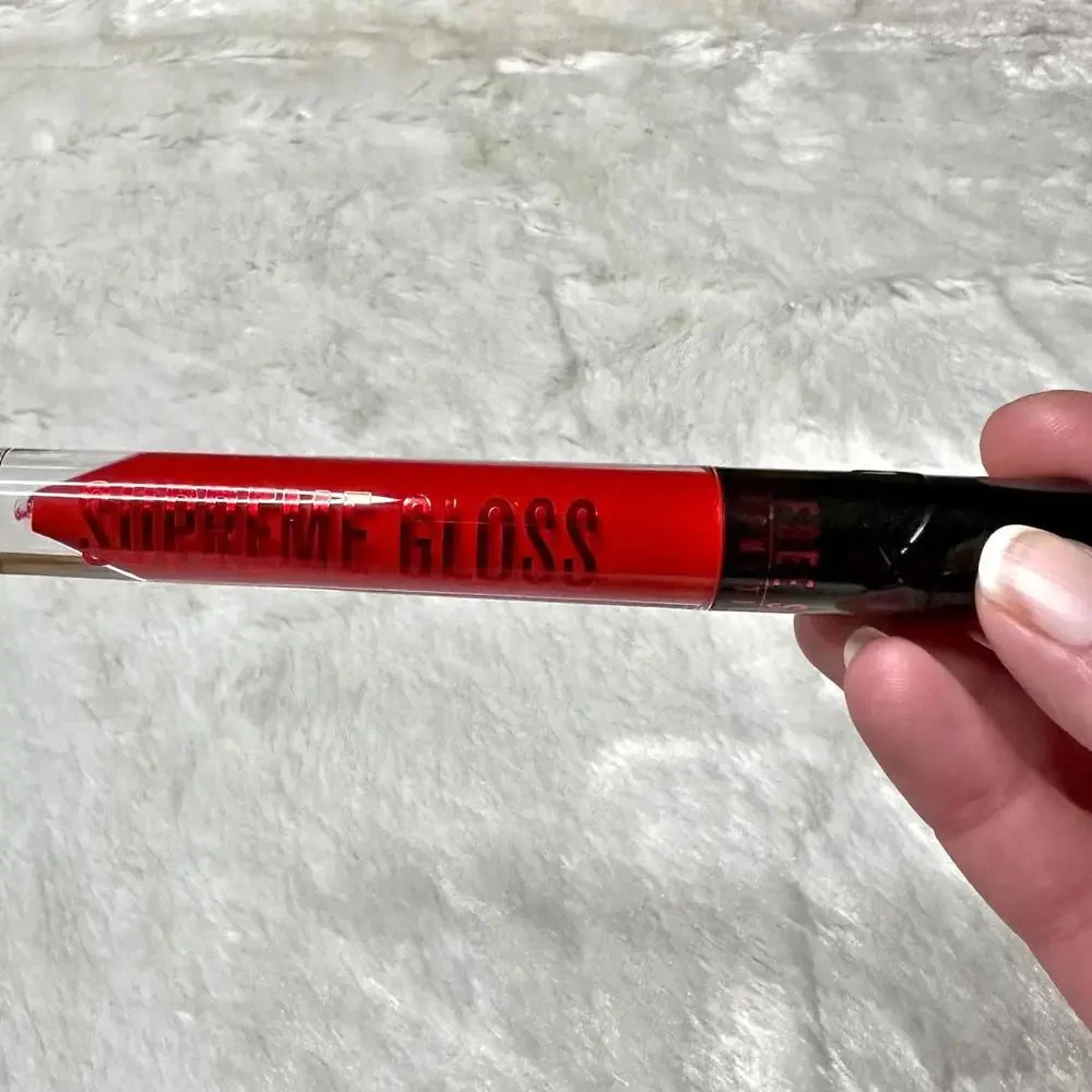 NIB Jeffree Star Ltd Ed Supreme Gloss Full Pigment Lip Gloss Red Full Sz 5.10ml